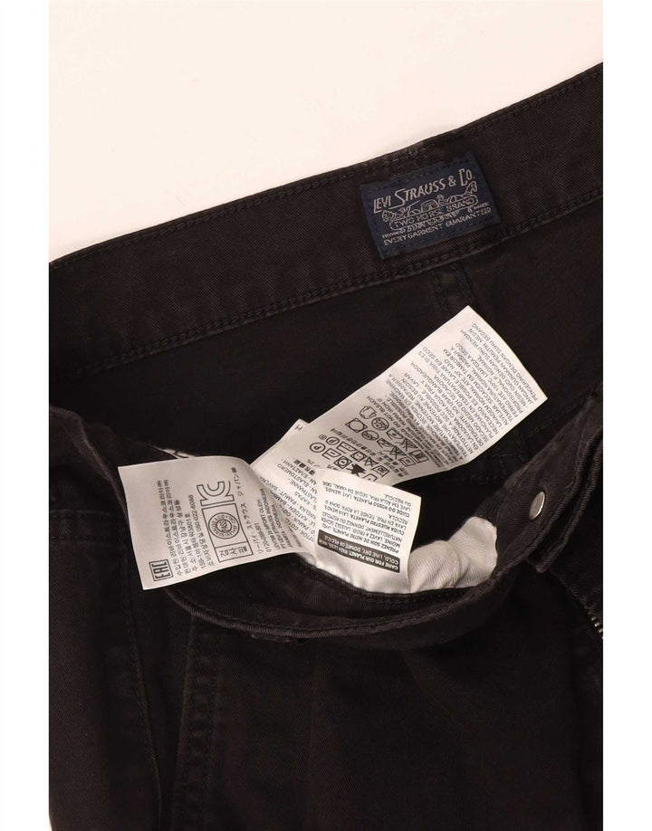 Γυναικείο Slim Jeans Levi's W29 L32 μαύρο βαμβακερό