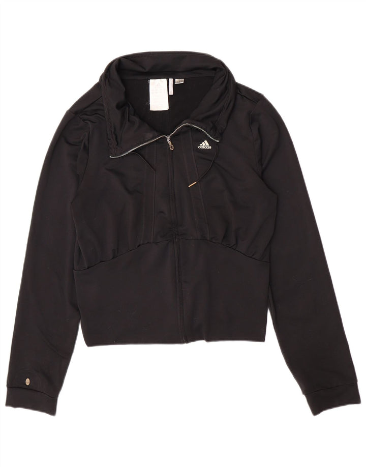Adidas Γυναικεία φόρμα Clima 365 Top Jacket UK 14 Medium Black Polyester