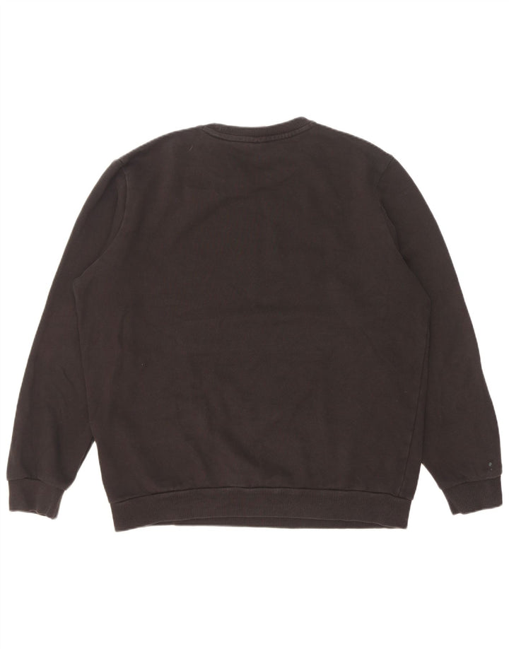 Ανδρικό γραφικό φούτερ Puma Jumper Μεσαίο μαύρο βαμβακερό