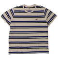 Ανδρικό T-Shirt Levi's Standard Top 2XL Λευκό ριγέ βαμβακερό
