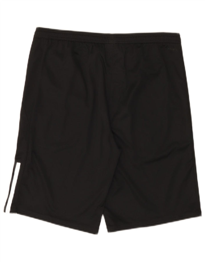 Adidas Boys Sport σορτς 15-16 ετών μαύρο πολυεστέρα