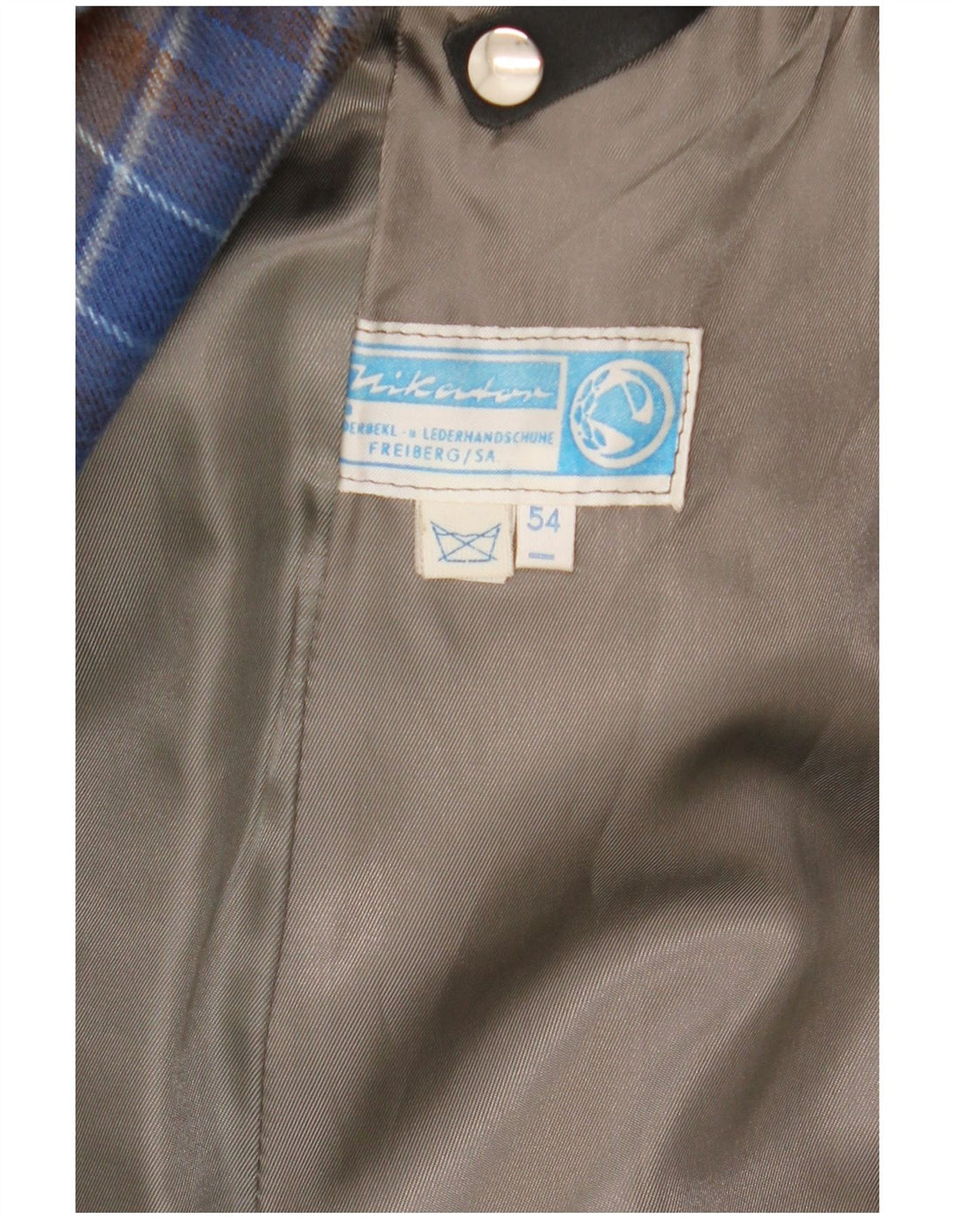Vintage Ανδρικό Δερμάτινο Παλτό IT 54 2XL Μαύρο Δερμάτινο