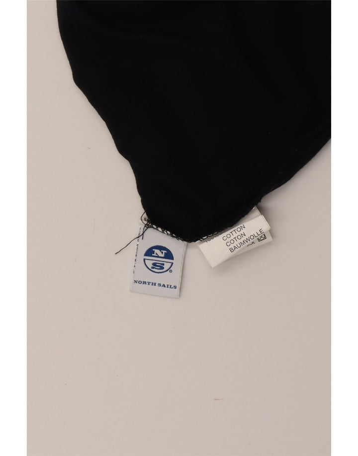 NORTH SAILS Ανδρικό γραφικό τοπ μακρυμάνικο μεγάλο navy μπλε βαμβακερό