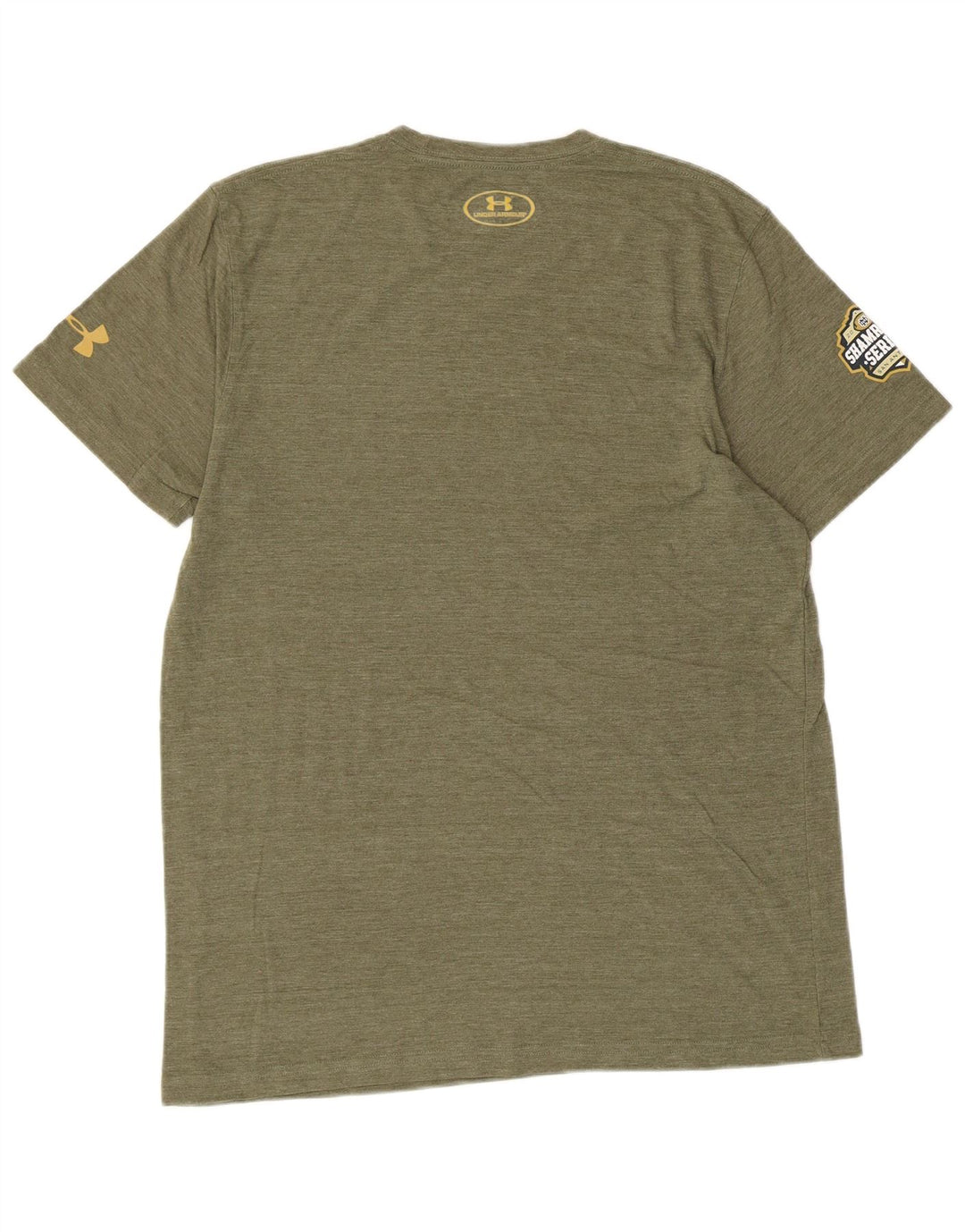 Γραφικό T-Shirt UNDER Armour Ανδρικό Heat Gear Top Medium Khaki