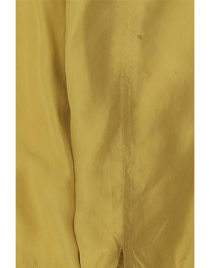 Vintage Ανδρικό Utility Jacket UK 44 2XL Yellow Silk