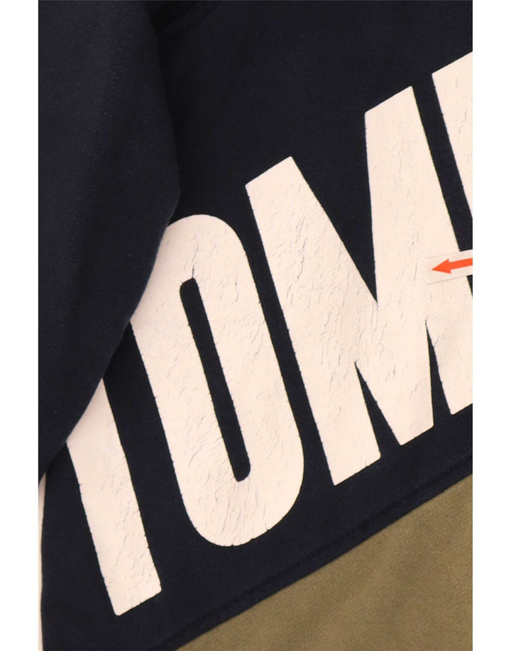 Γραφικό ανδρικό φούτερ Tommy Hilfiger Jumper XL Πολύχρωμο Colourblock