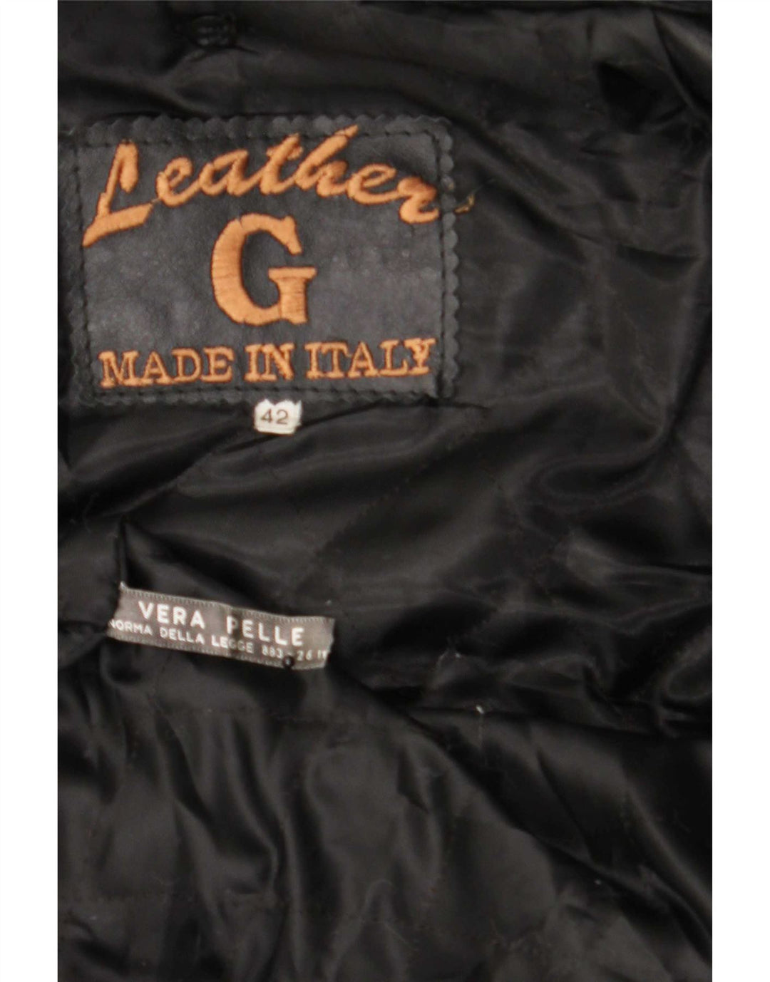 Vintage Γυναικεία κουκούλα Oversized Δερμάτινο Παλτό IT 42 Medium Black