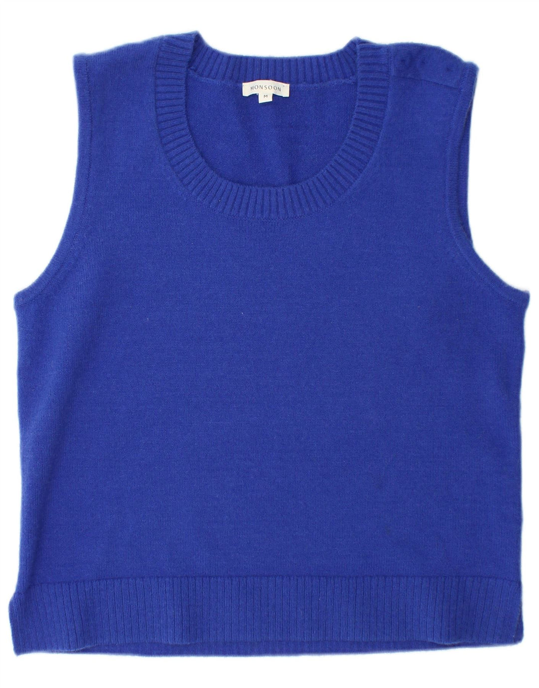 Γυναικείο γιλέκο Monsoon Tank Top UK 14 Medium Blue Acrylic