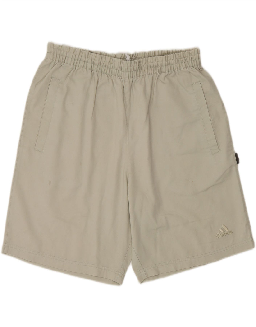 Ανδρικό σορτς Chino Adidas Large W34 Beige Polyester