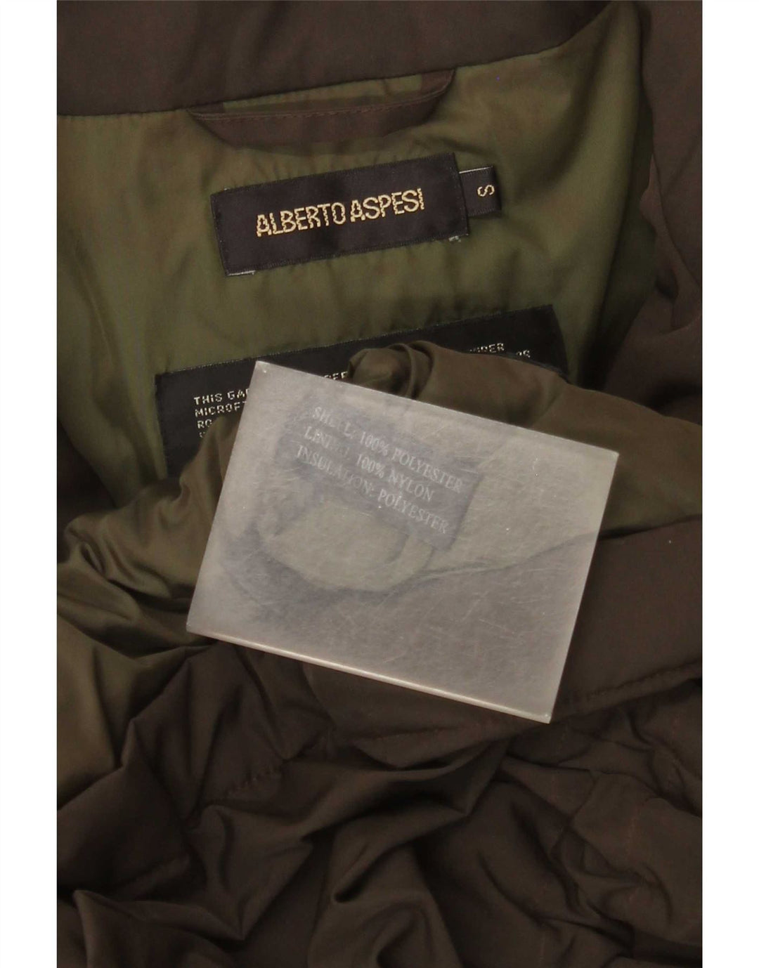 Alberto Aspesi Γυναικείο Utility Jacket UK 36 Small Brown Polyester