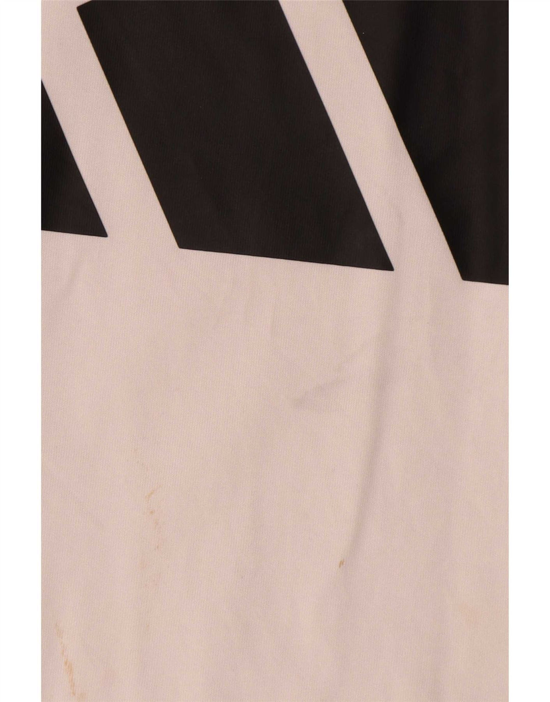Ανδρικό γραφικό T-Shirt Adidas Top μεγάλο λευκό βαμβακερό