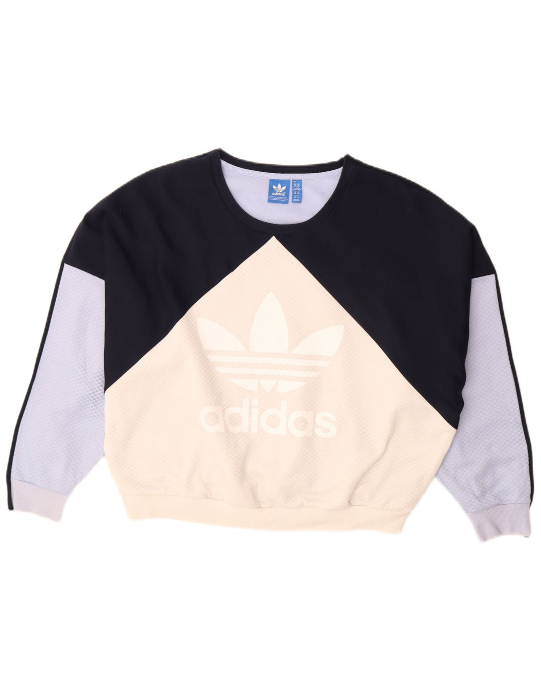 Γυναικεία φούτερ ADIDAS Oversized Jumper UK 14 Large Πολύχρωμη