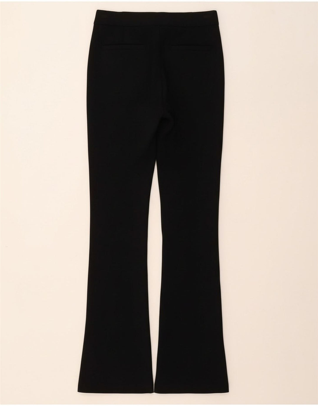 ZARA Womens Bootcut Casual Trousers Small W26 L28 Black Vintage Zara and Second-Hand Zara from Messina Hembry 