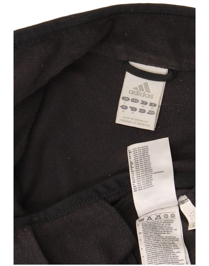 Adidas Γυναικείο Climawarm Fleece Jacket UK 12 Medium Black Polyester