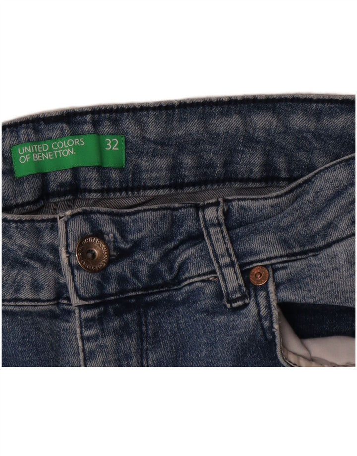 Benetton Γυναικείο Slim Jeans W32 L26 Blue