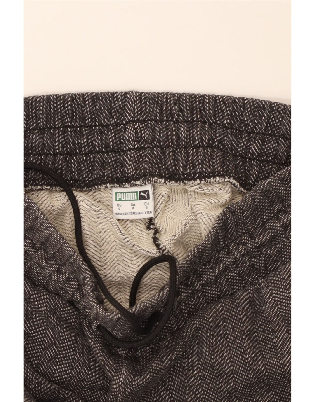 Γυναικεία φόρμα PUMA Παντελόνι UK 10 Small Grey Ψαροκόκκαλο