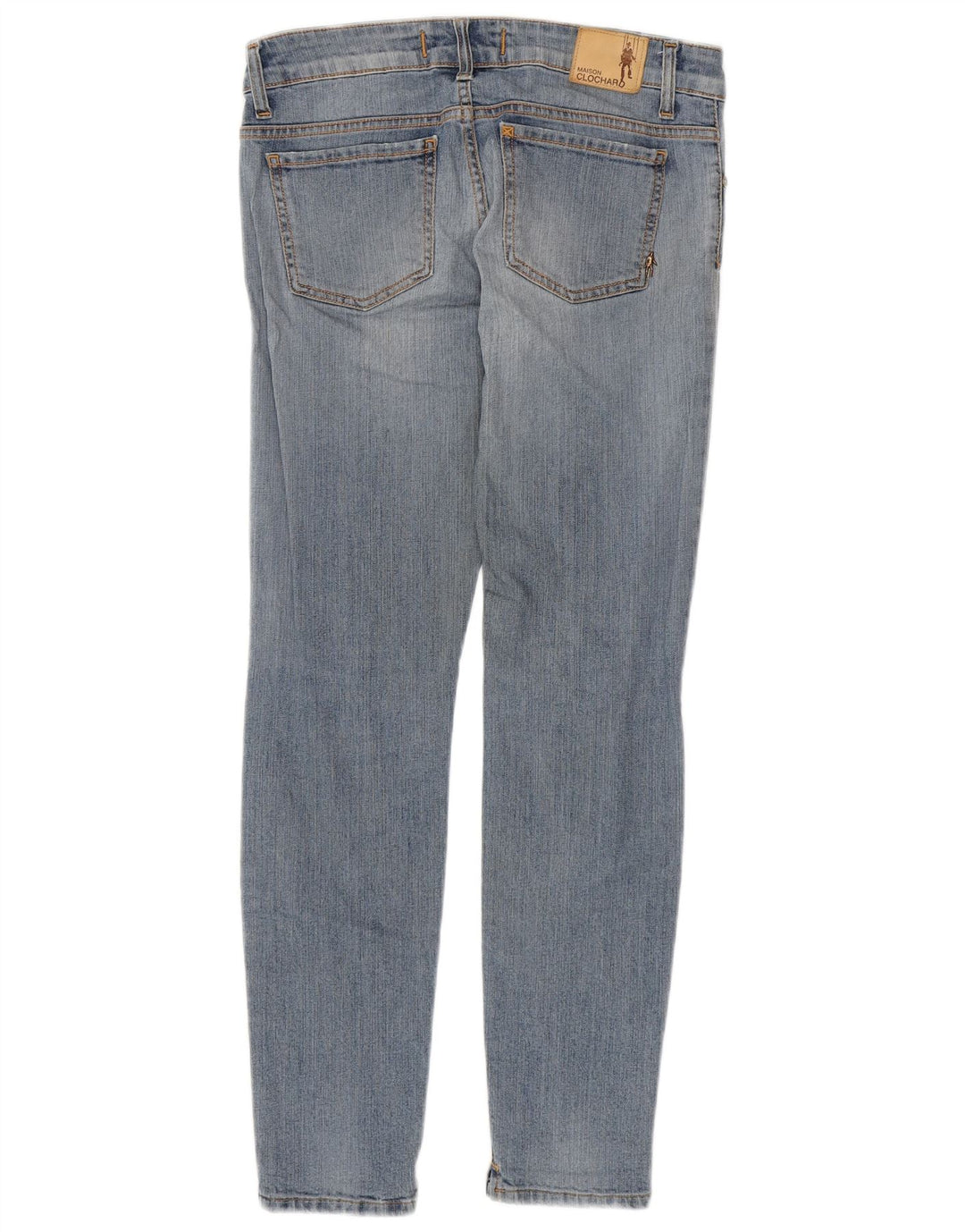 MAISON CLOCHARD Γυναικείο Slim Jeans W28 L29 Μπλε Βαμβακερό