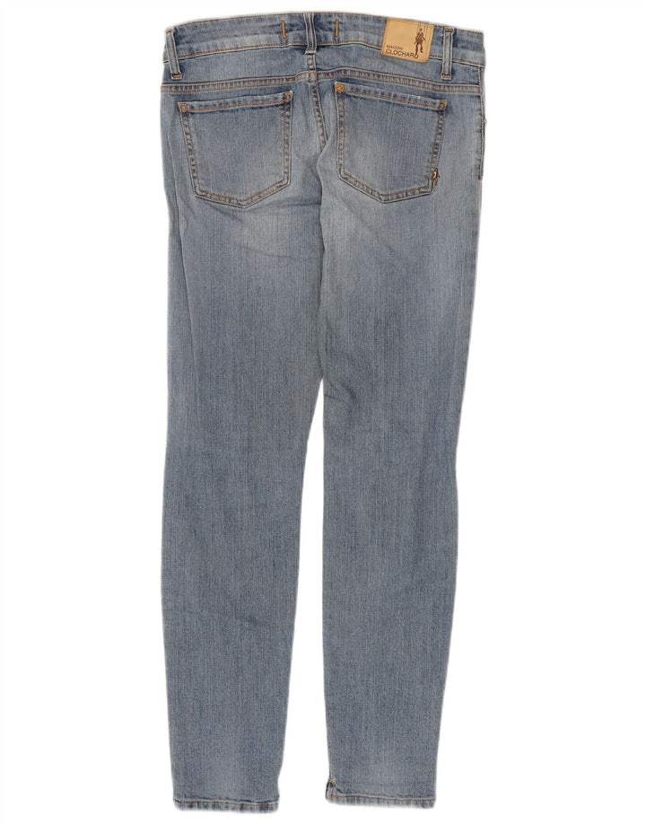 MAISON CLOCHARD Γυναικείο Slim Jeans W28 L29 Μπλε Βαμβακερό