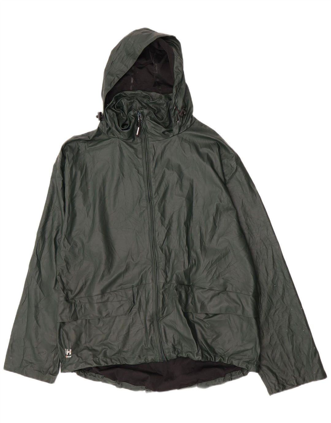 Helly Hansen Ανδρικό μπουφάν βροχής με κουκούλα UK 42 XL Πράσινη Πολυουρεθάνη