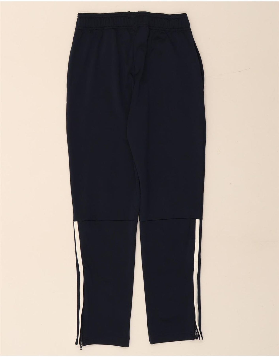 Παντελόνι αθλητικής φόρμας ADIDAS Boys Primegreen 9-10 ετών Navy Blue Polyester