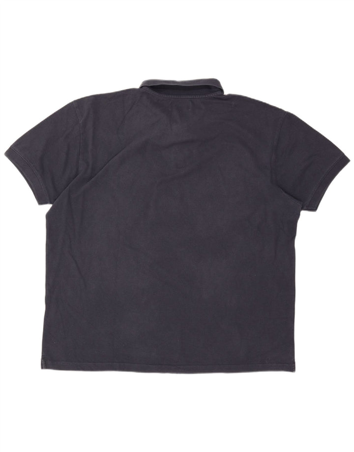 Ανδρικό μπλουζάκι πόλο Marlboro Classics 4XL Navy Blue