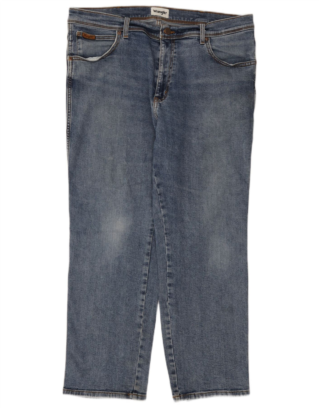 Ανδρικό τζιν Texas Straight Wrangler W40 L30 Blue Cotton