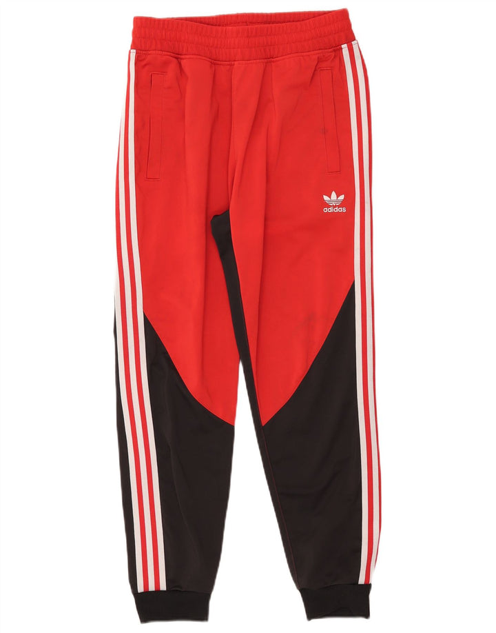 Ανδρική αθλητική φόρμα Adidas Παντελόνι Small Red Colourblock Polyester