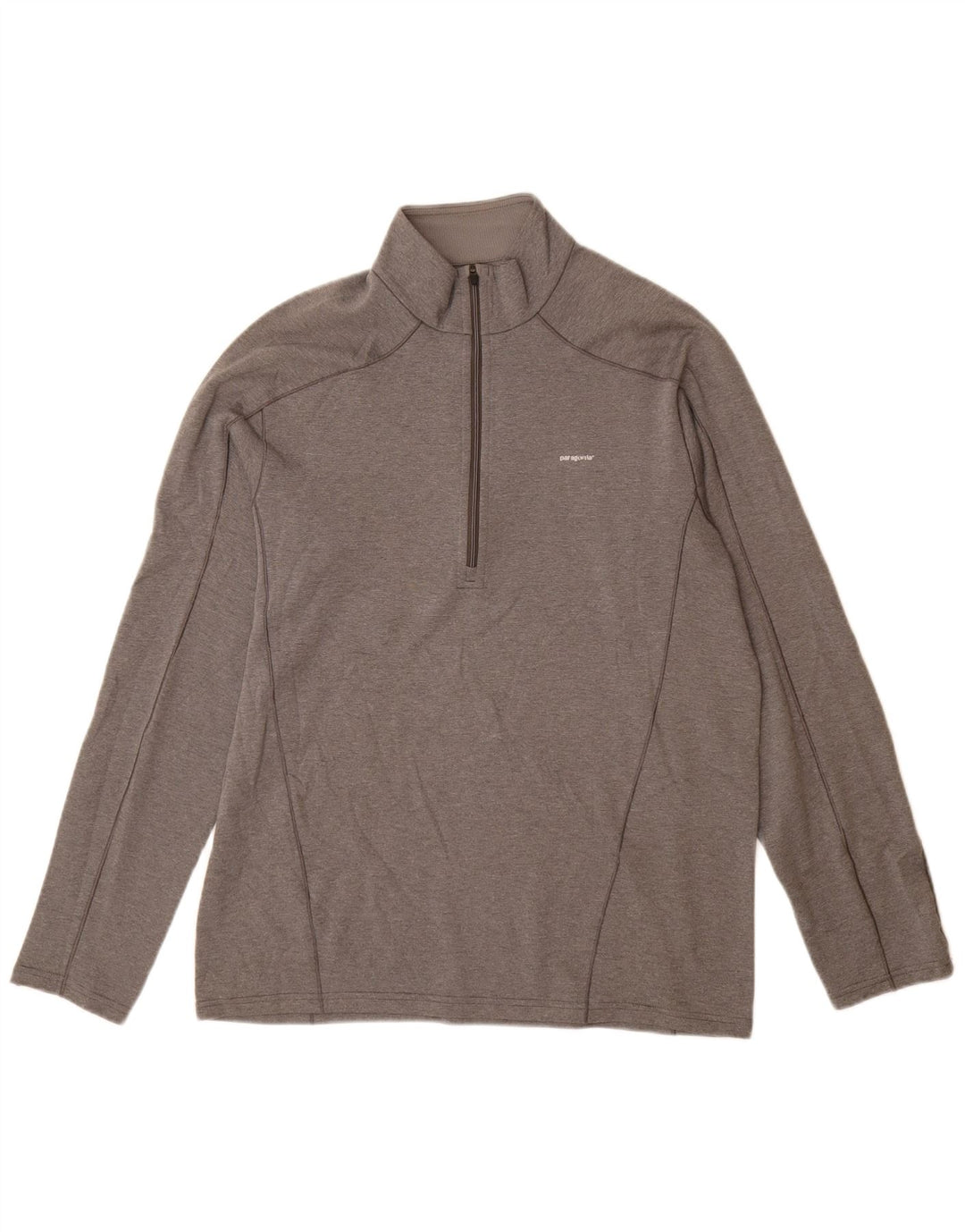 Ανδρική φόρμα πουλόβερ με φερμουάρ PATAGONIA Top Large Grey Polyester