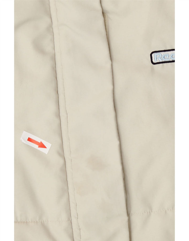 Reebok Γυναικείο Gilet UK 12 Medium Off White Πολυεστέρας