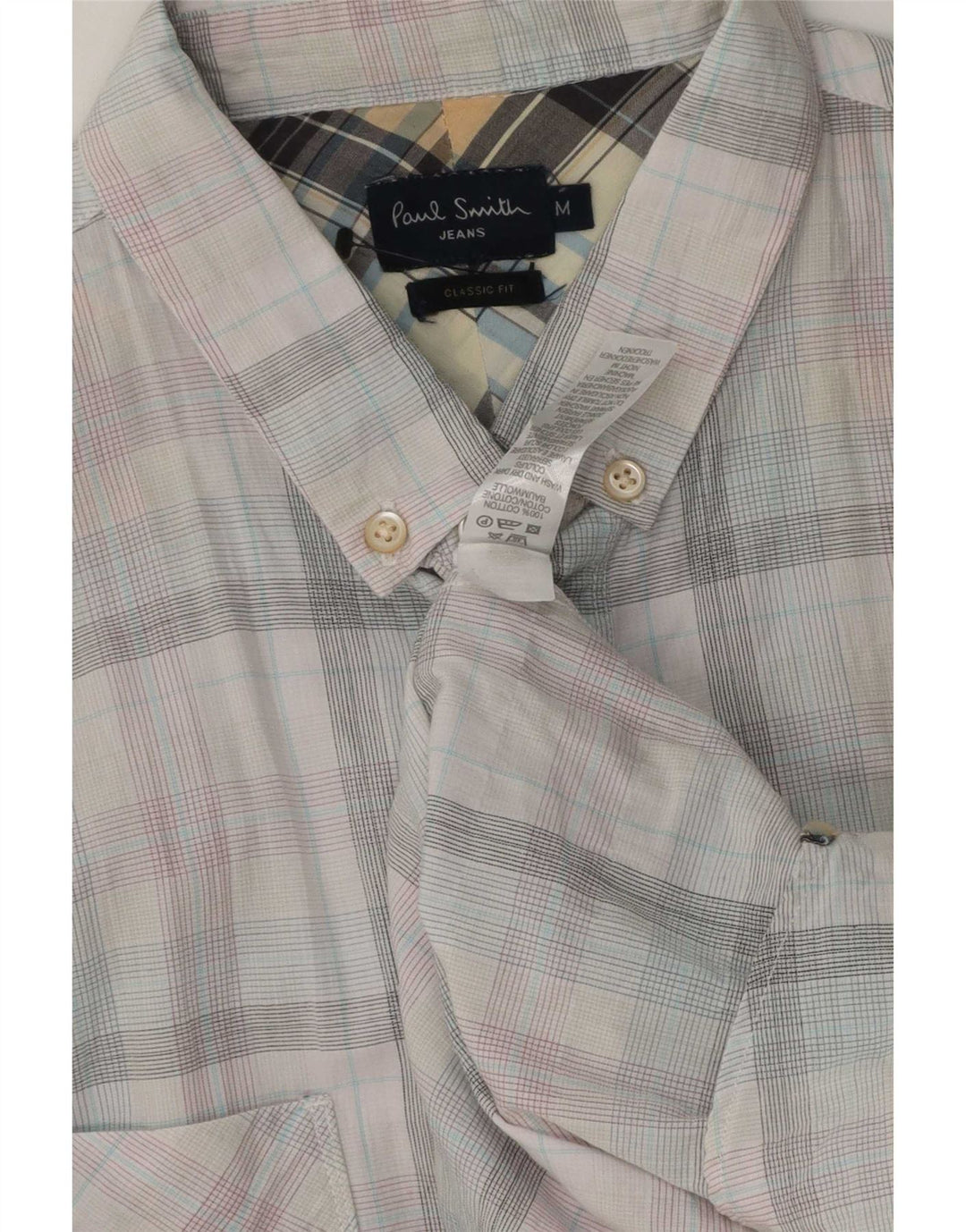 Paul Smith Ανδρικό πουκάμισο Classic Fit, μεσαίο πολύχρωμο βαμβακερό