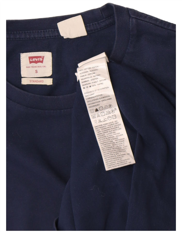 Ανδρικό μπλουζάκι Levi's Standard Μακρυμάνικο Μικρό Ναυτικό Βαμβακερό