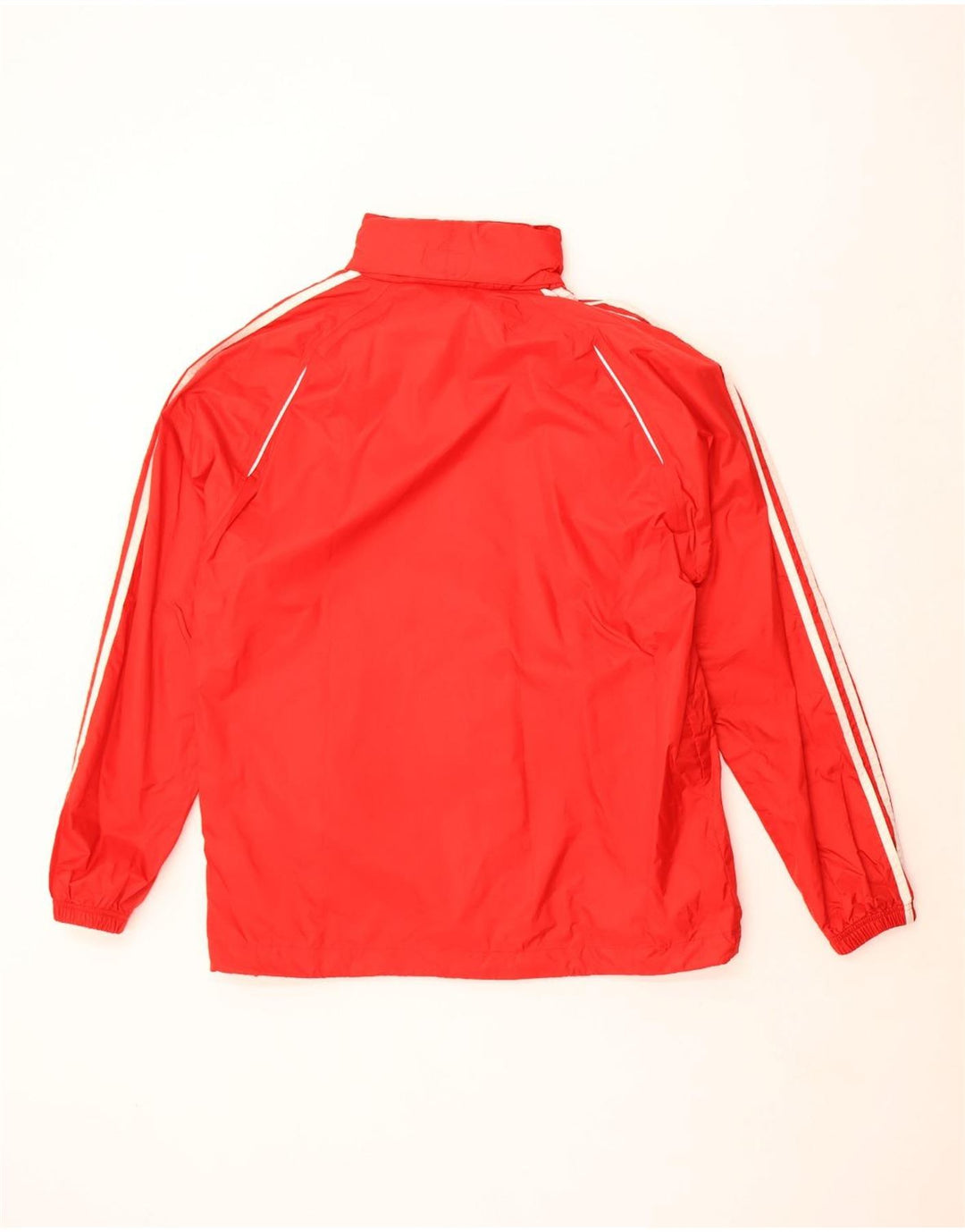 Adidas Ανδρικό μπουφάν βροχής με κουκούλα UK 38 Medium Red Polyester