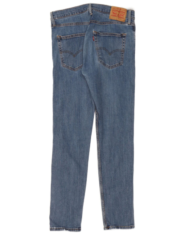 Levi's Mens 512 Slim Tapered Jeans W32 L32 Blue Cotton
