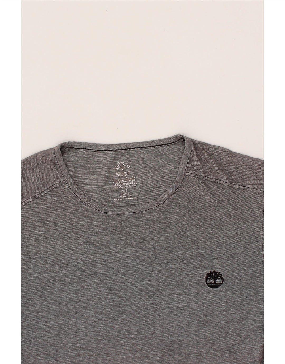 TIMBERLAND Mens T-Shirt Top Small Grey Cotton Vintage Timberland and Second-Hand Timberland from Messina Hembry 