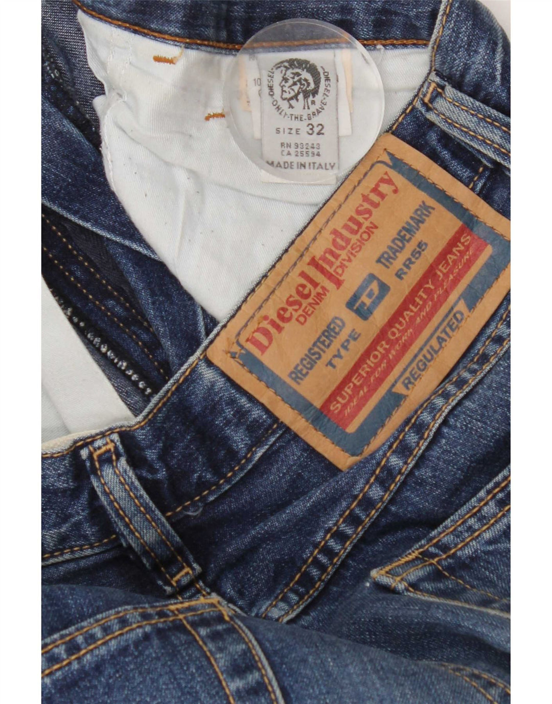 Ανδρικό τζιν Diesel Bootcut W32 L33 Μπλε βαμβακερό