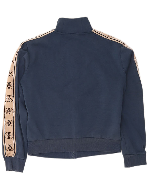 Γυναικεία αθλητική φόρμα Guess Top Jacket UK 14 Medium Navy Blue Colourblock