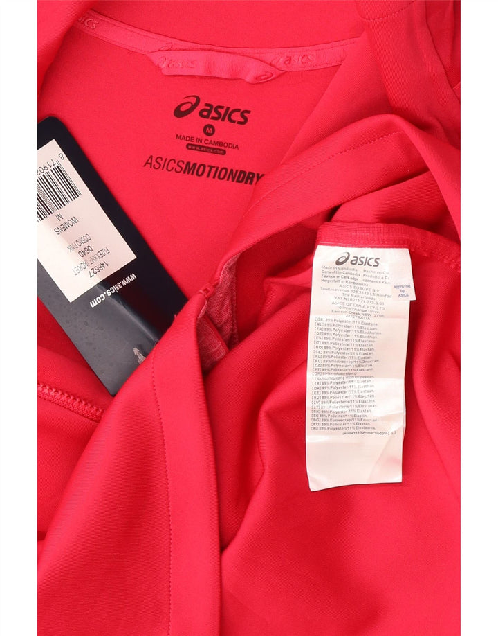 Γυναικεία αθλητική φόρμα Asics Top Jacket UK 12 Medium Pink Spotted Polyester
