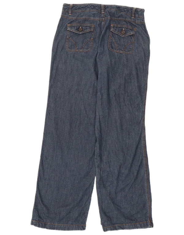 DOCKERS Αγαπημένο γυναικείο φαρδύ τζιν US 8 Medium W30 L31 Navy Blue