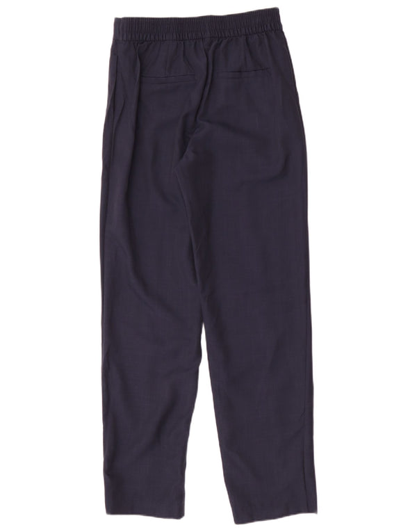 Γυναικεία Casual Παντελόνια Marks & Spencer UK 8 Small W26 L29 Navy Blue