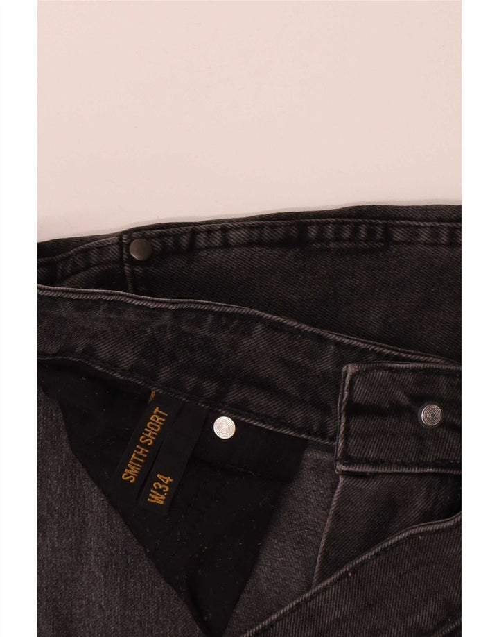 Ανδρικό τζιν σορτς Wrangler W34 μεγάλο μαύρο