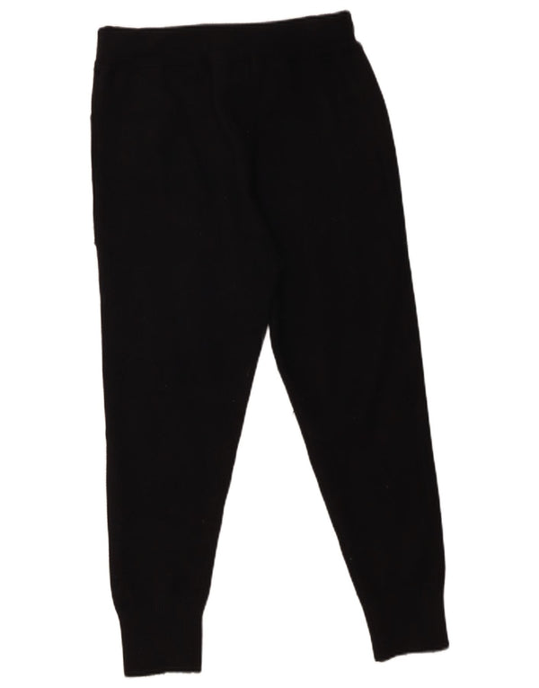 Zara Γυναικείο πλεκτό Joggers Παντελόνι Cropped Large W30 L23 Μαύρο