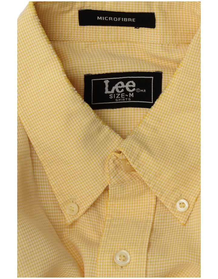 Ανδρικό πουκάμισο Lee Medium Yellow Check