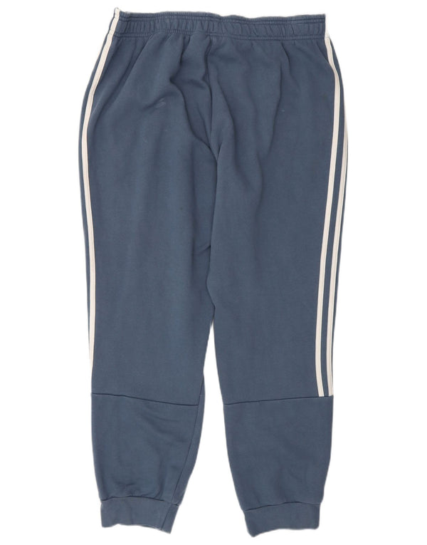 Ανδρική φόρμα Adidas Παντελόνι Joggers Μεγάλο Navy Blue από βαμβάκι