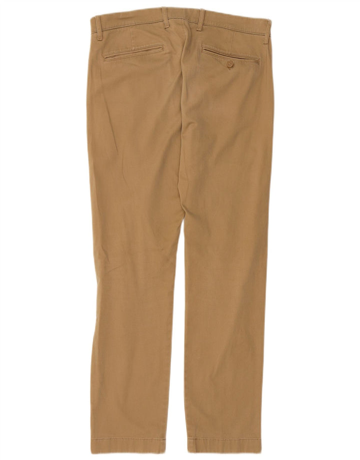 J. CREW Ανδρικό ίσιο παντελόνι Chino W31 L30 Μπεζ βαμβακερό