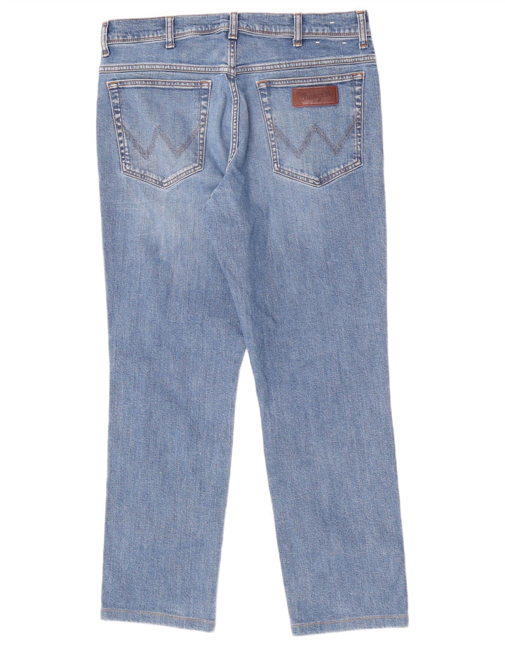 Wrangler Ανδρικό Texas Slim Jeans W35 L29 Μπλε βαμβακερό
