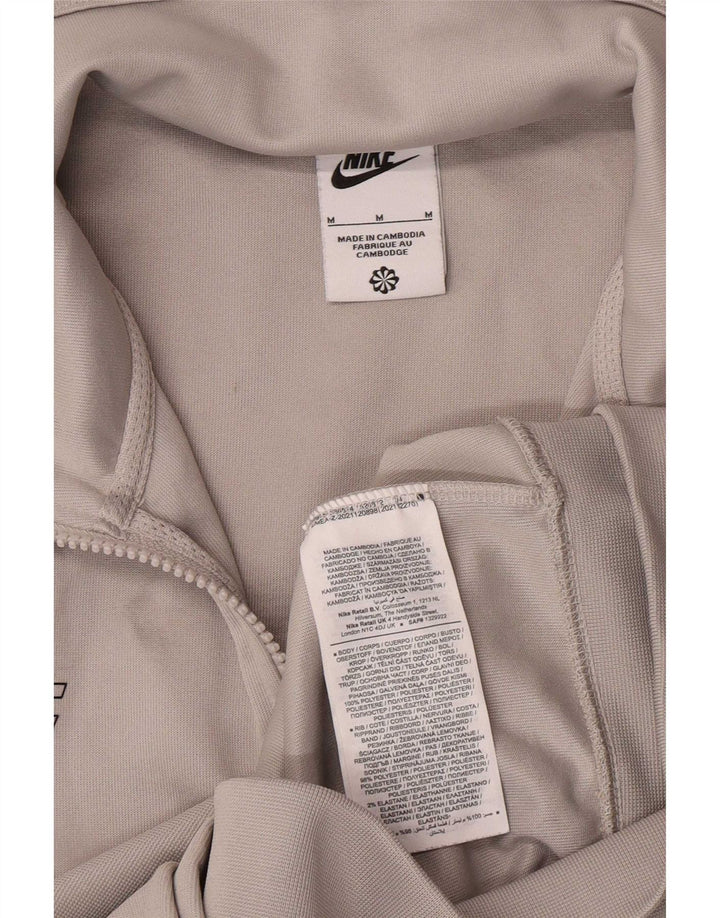 Ανδρική φόρμα Nike Μπουφάν με μεσαίο γκρι χρώμα και πολυεστέρα