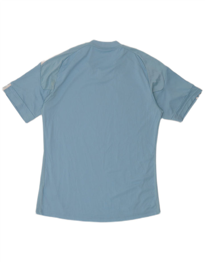 Ανδρικό T-Shirt Adidas Climacool Top μεγάλο μπλε ριγέ πολυεστέρα