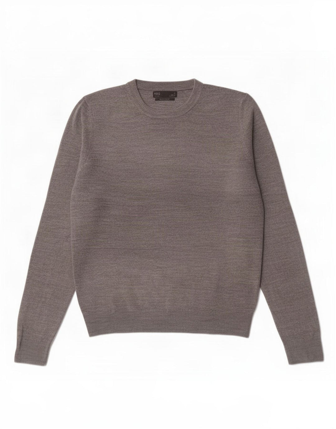 Ανδρικό πουλόβερ Marks & Spencer Boat Neck Jumper Medium Grey Acrylic