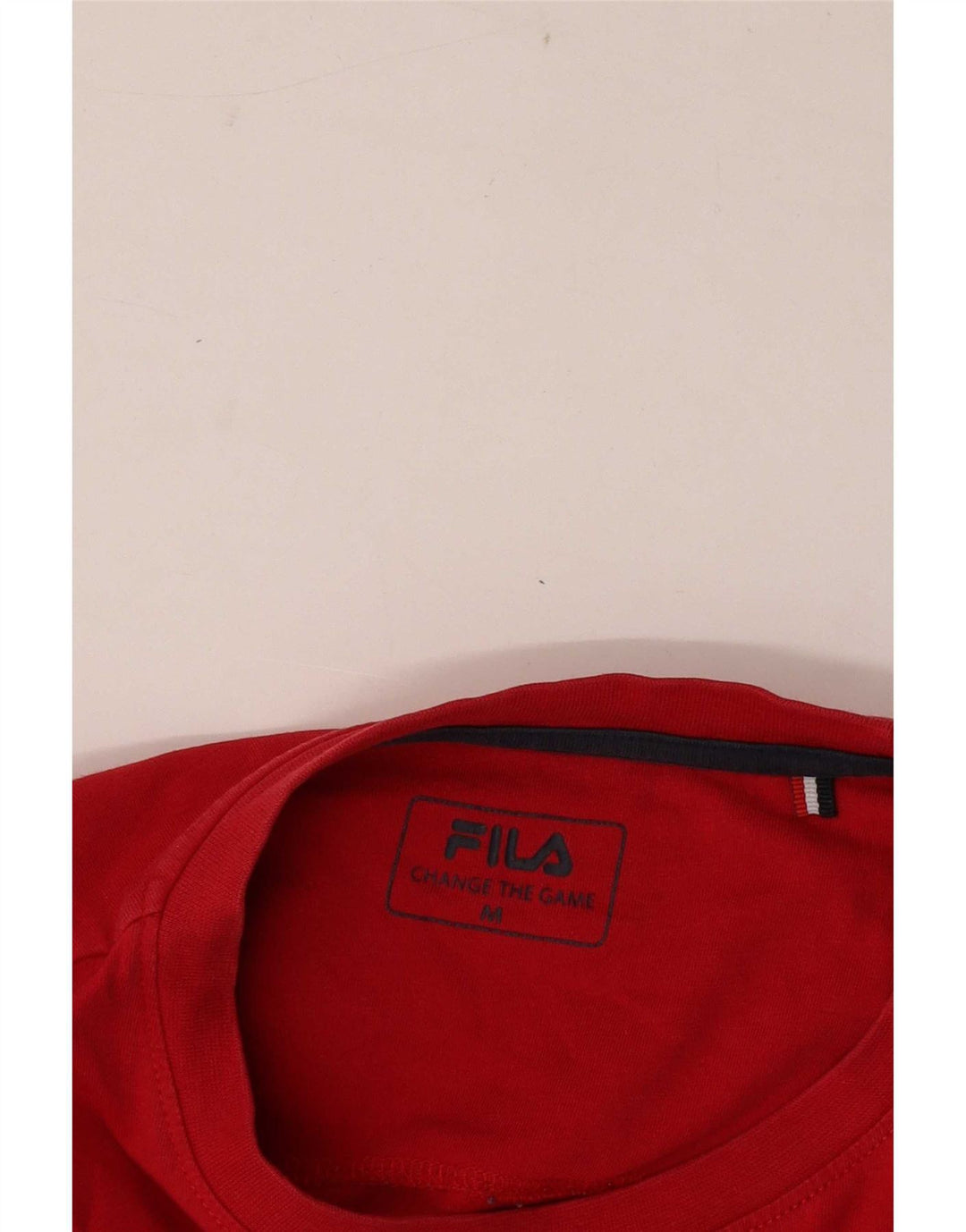 Ανδρικό γραφικό T-Shirt Fila Top μεσαίο πολύχρωμο Colourblock