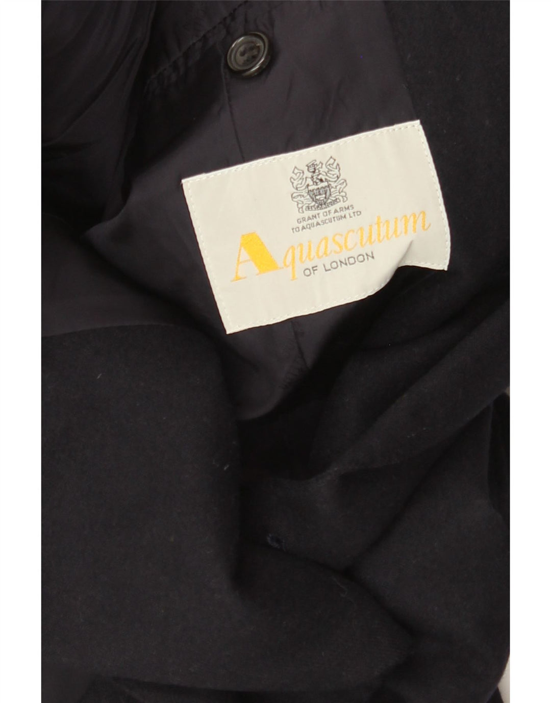 Aquascutum Ανδρικό σακάκι με διπλό στήθος UK 36 Small Navy Blue